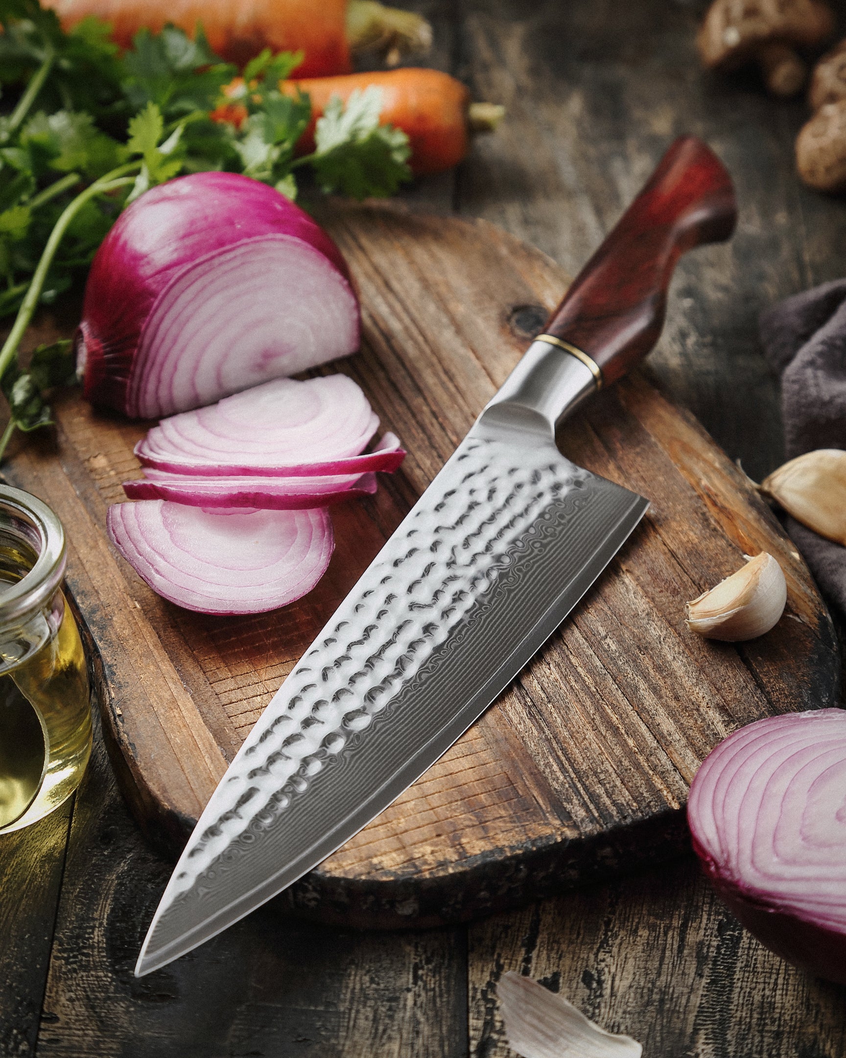 2 Piece Knife Set = Chef's + Petty